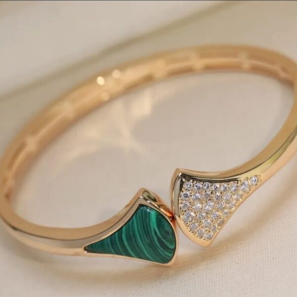 Green Bvlgari Cuff