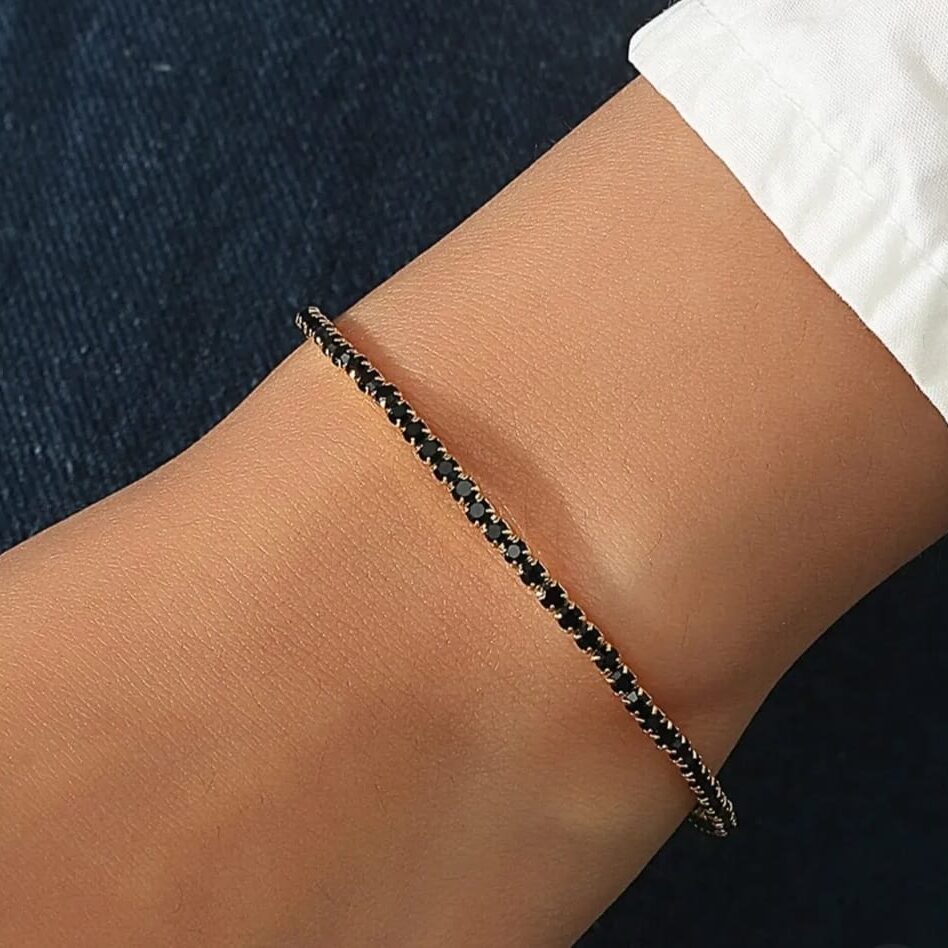 SS-HB-01 Clasp Stone Bracelet - Image 1