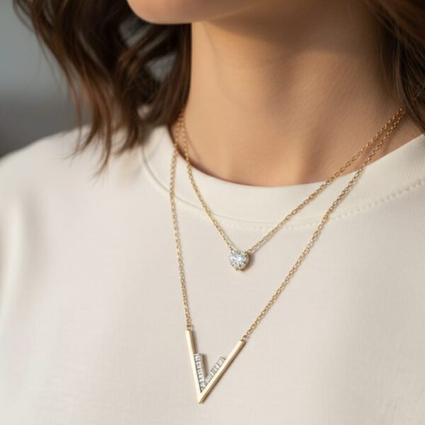 Winged Bar Set Pendant - Image 2