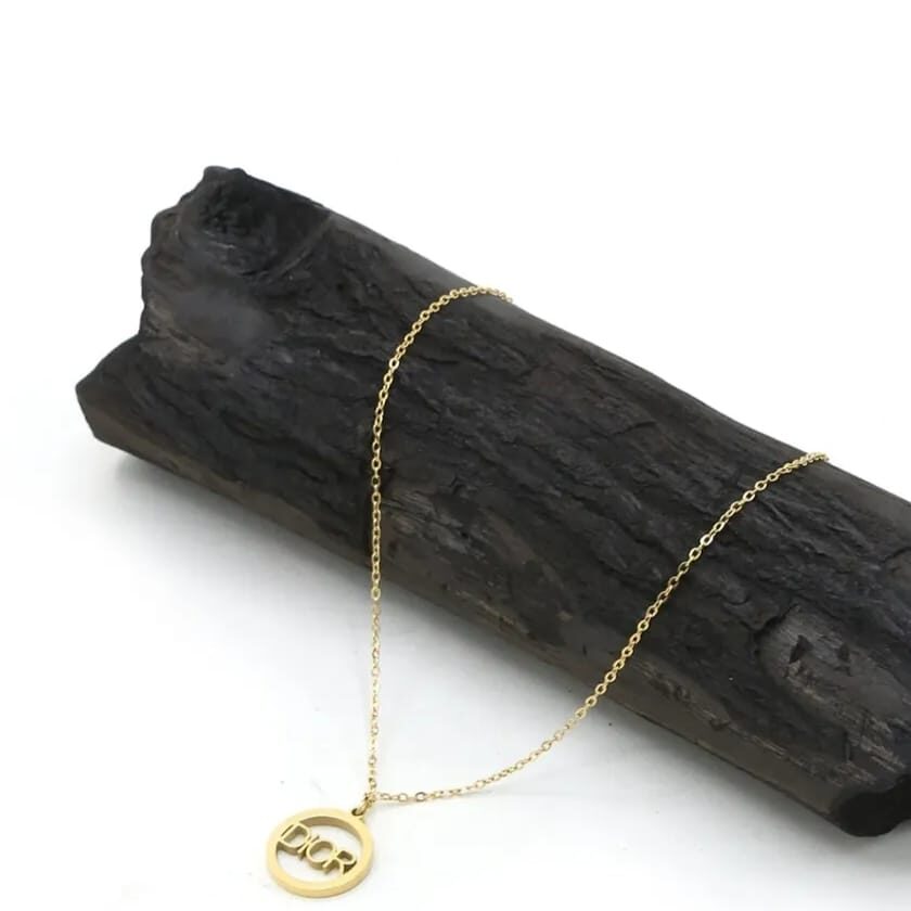 SS-P-40 Inscribe D Pendant - Image 1